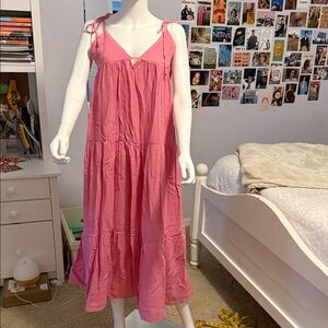 Zara Pink Maxi Dress